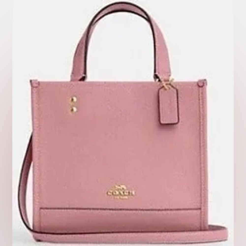 Coach Blush Pink Leather Tote
